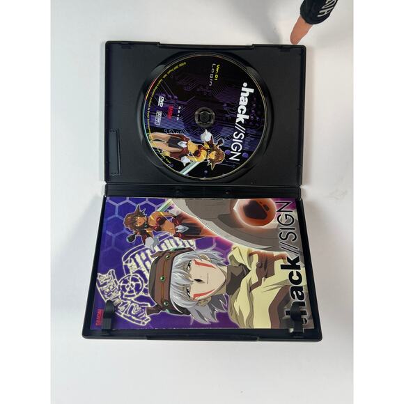 DVD .hack// SIGN Volume 1: Login English / Japanese Bandai Entertainment - 2003 - Picture 3 of 5